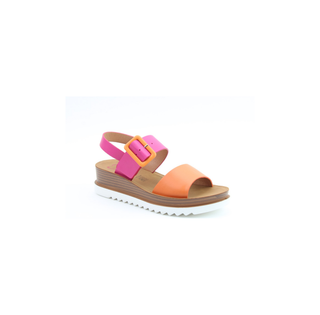 Pistachio Sandal | Orange Pink
