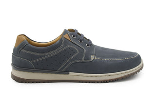 Buddy Men's Lace Up Smart Shoe | Navy