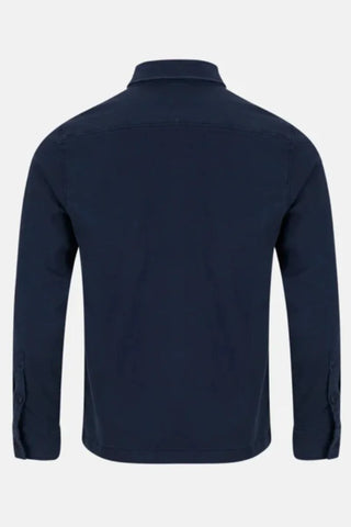 Twill Over Shirt | Navy