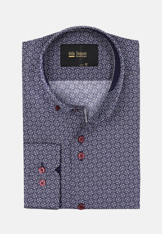 6th Sense Regular-fit button-down Shirt Print #6