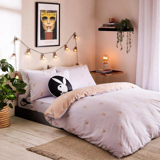 Catherine Lansfield Iconic Bunny Duvet Cover Set Nude
