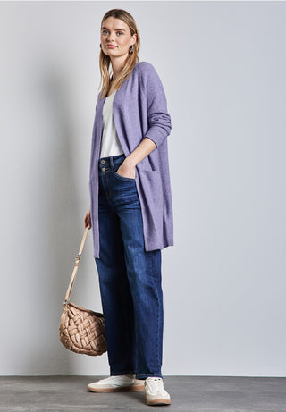 Luka Cardigan | Viola Lilac Marl