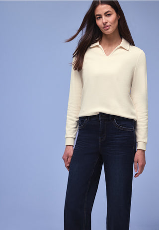 Pullover Shirt Blouse | Soft Beige