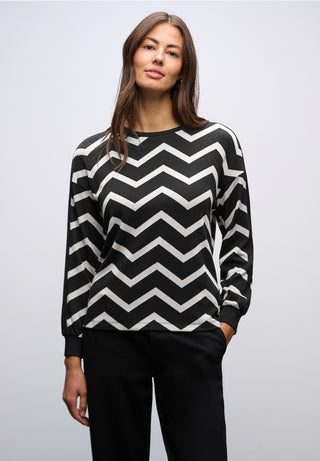 Chevron Top | Black