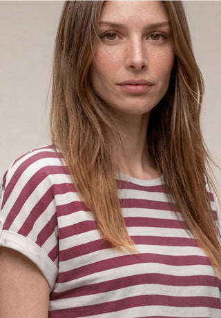 Shirt With Deco Buttons | Dark Clouded Blush