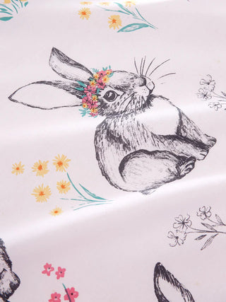 Bunny Tails Ditsy Flowers  Duvet Cover Set | Pink