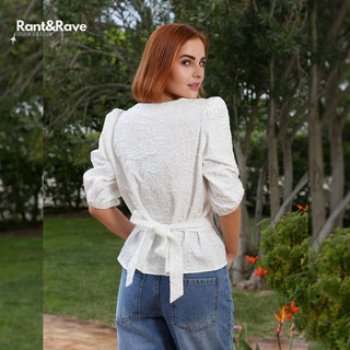 Alma Top | White