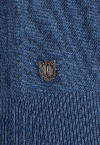 6th Sense Andrew 1/4-zip Jumper Blue Clair