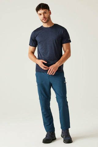 Men's Leesville III Zip Off Walking Trousers | Moolight Denim