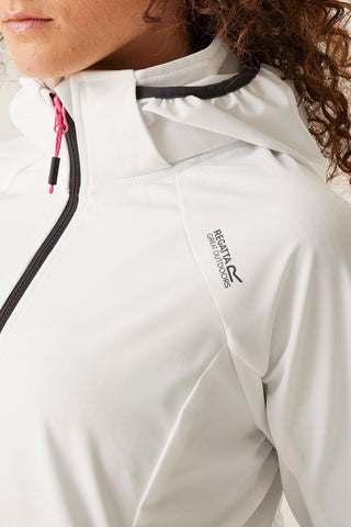 Women's Bourda Softshell Jacket Coronet White Seal Grey