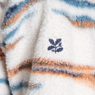 Rawthey Half Zip Fleece | Ecru / Winterstorm