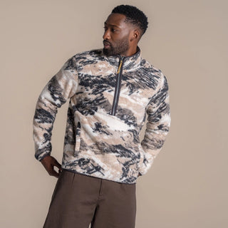 Tatton II Half Zip Fleece | Dark Iron
