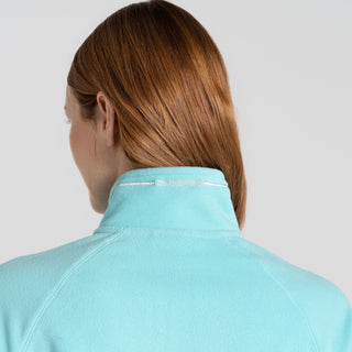 Women's Miska Half Zip Fleece | Aqua Sky