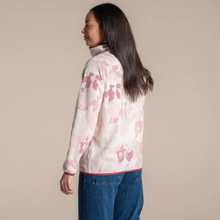 Reedmace Half Zip Fleece | Mauve