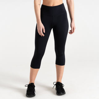Women's Influential 3/4 Gym Leggings | Black