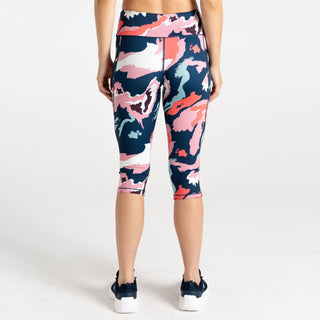 Women's Influential II 3/4 Leggings | Marble Swirl Print