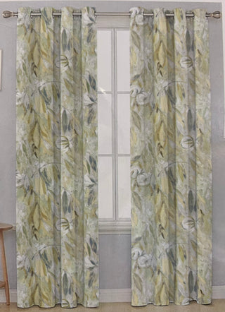 Ea Designs Cotonopolis Eyelet Curtains Honey Dew