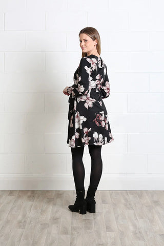 Grace Dress  | Black Floral