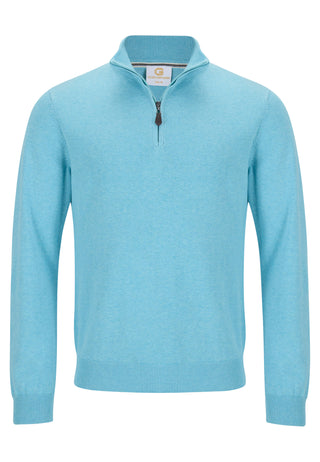 GG Harold 1/2 Zip | Aqua