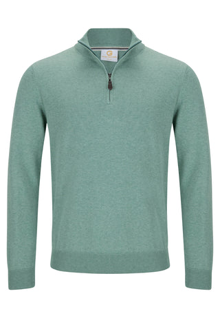 GG Harold 1/2 Zip | Misty Green