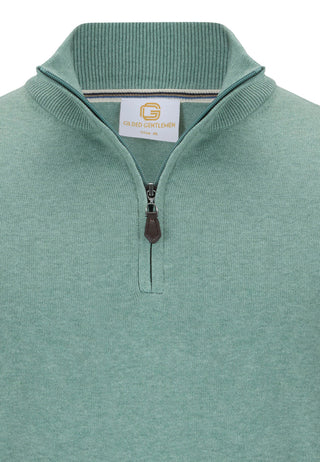GG Harold 1/2 Zip | Misty Green