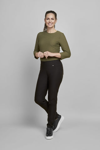 Brushed Trouser | Black