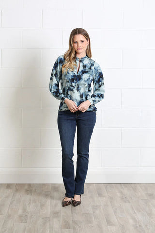 Leah Top | Blue
