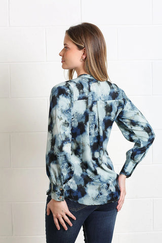 Leah Top | Blue