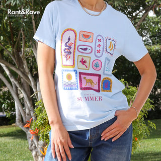 Lettie Tee | Blue