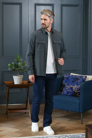 Marc Overshirt | Pewter Green