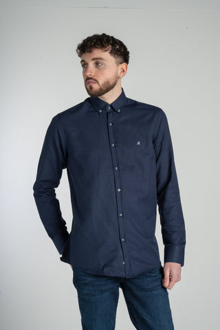 Lolland Long Sleeve Shirt | Navy