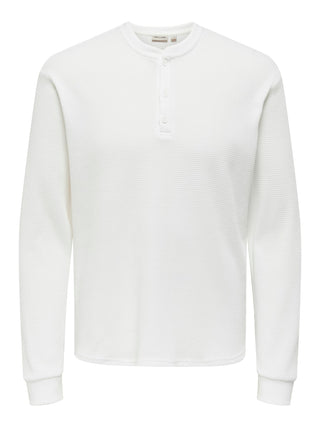 Tobie Long Sleeve Tee | Bright White