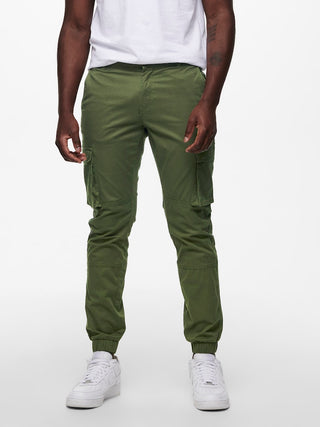 Can Stage Cargo Pants | Olive Night