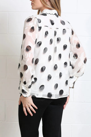Posy Blouse  | White