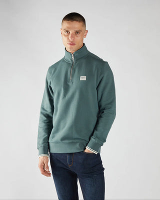Presley Half Zip | Lawn Green