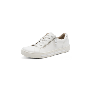 Zipper Trainer | White Silver