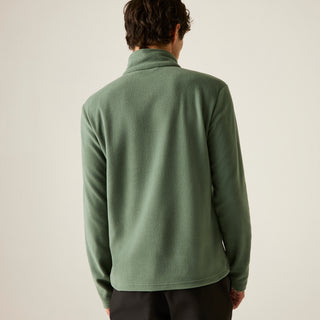 Thompson Lightweight Half Zip Fleece | Dark Forest Green