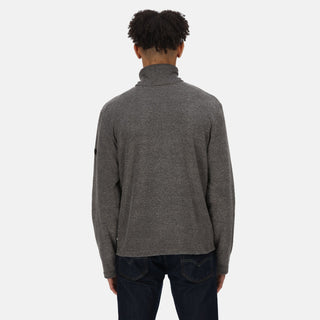 Men's Edley Full-Zip Fleece Dark Grey Linear