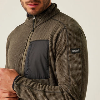 Men's Kitom Full Zip Fleece Crocodile Marl
