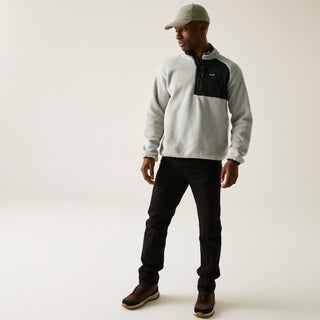 Men's Frankie Borg Half Zip Fleece | Moonstruck