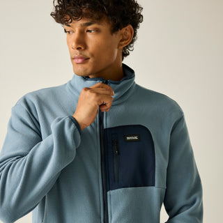 Frankie Full Zip Fleece | Grey Mirage Navy