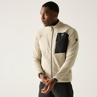Men's Scaris Full Zip Fleece | Abbeystone Beige