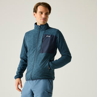 Men's Scaris Full Zip Fleece | Night Sky