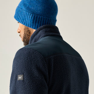 Morran Water Resistant Full Zip Fleece | Navy