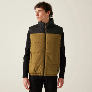 Men's Hawfinch Insulated Gilet Moonlight Umber Black
