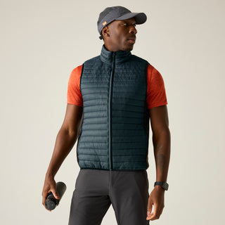 Men's Andreson Hybrid Gilet | Dark Storm Black