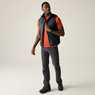 Men's Andreson Hybrid Gilet | Dark Storm Black
