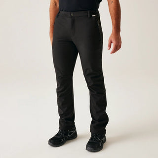 Men's Geo II Softshell Walking Trousers Black