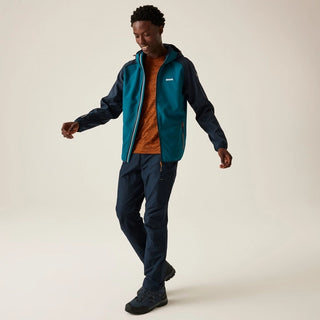 Men's Arec III Softshell Jacket Moroccan Blue Navy Fox