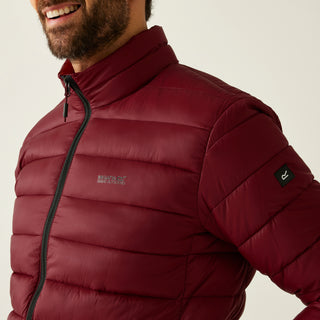 Men's Marizion Padded Jacket | Dark Maroon